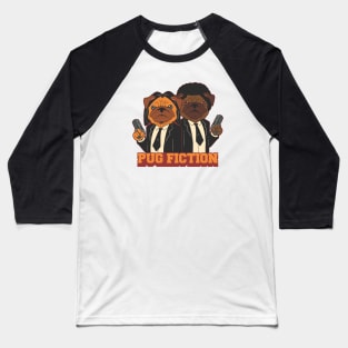 PUG FICTION Baseball T-Shirt